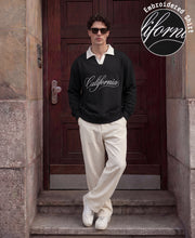 Black Embroidered Boxy T-Shirt 100% Cotton