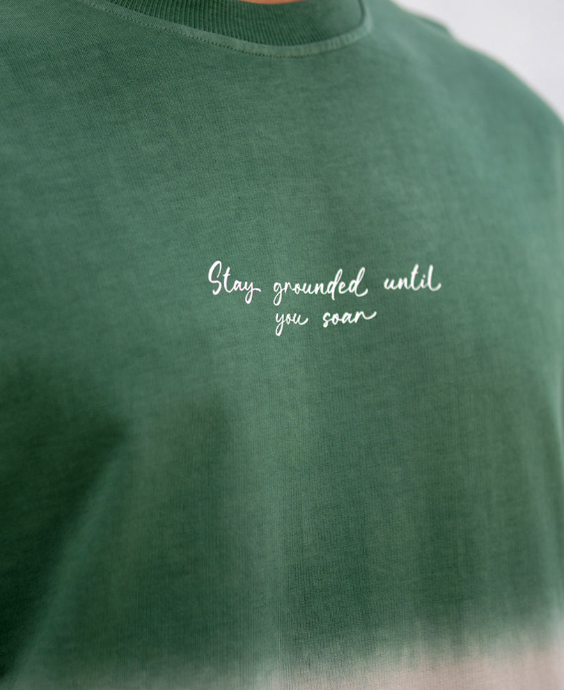 Green & Brown Ombre T-Shirt.