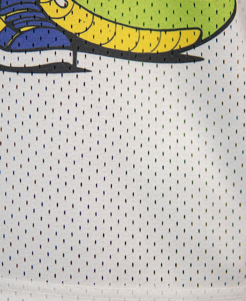 White Printed Jersey T-Shirt