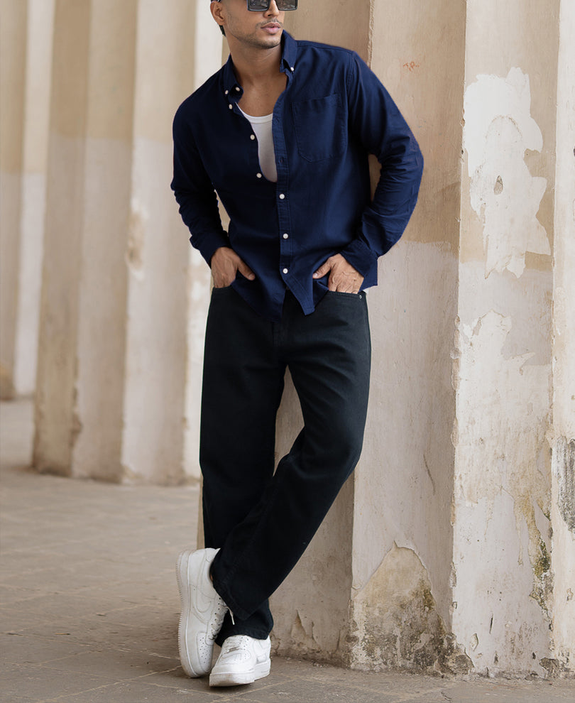 Ferozi Oxford Shirt.