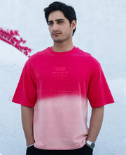 Pink Ombre Graphic T-Shirt.