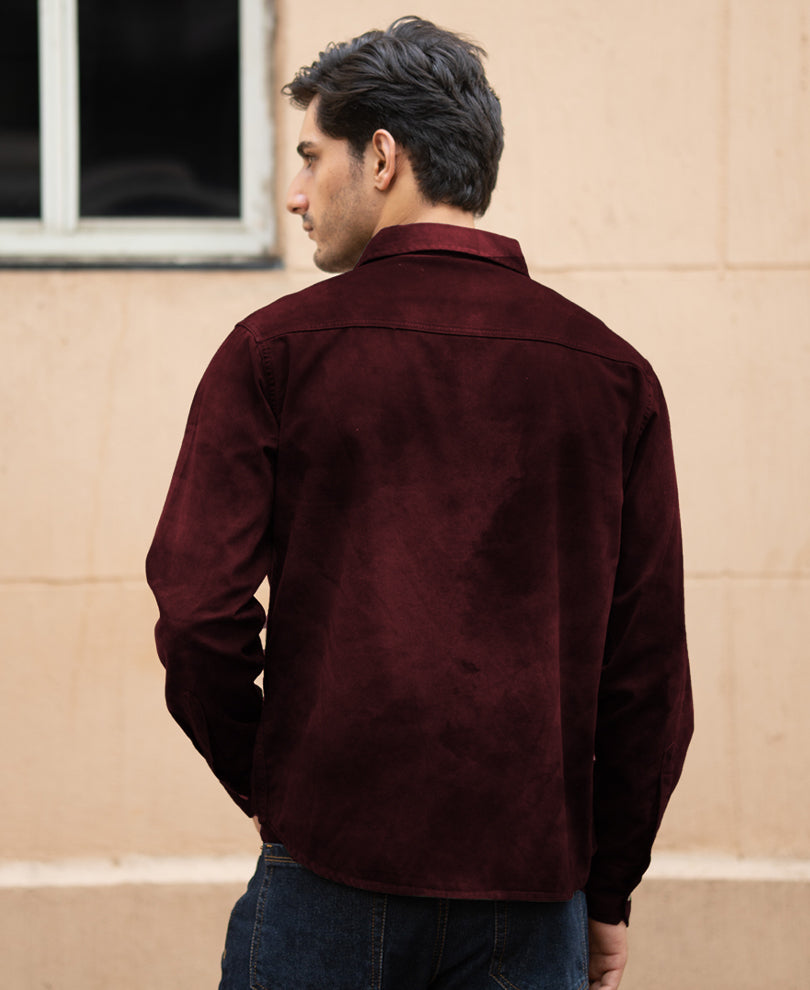 Wine Sprayed Shirt.