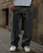 Blue Tinted Baggy Denim