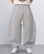 Grey Melange Carpenter Trackpants