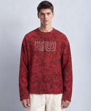 Brick Printed Structured T-Shirt