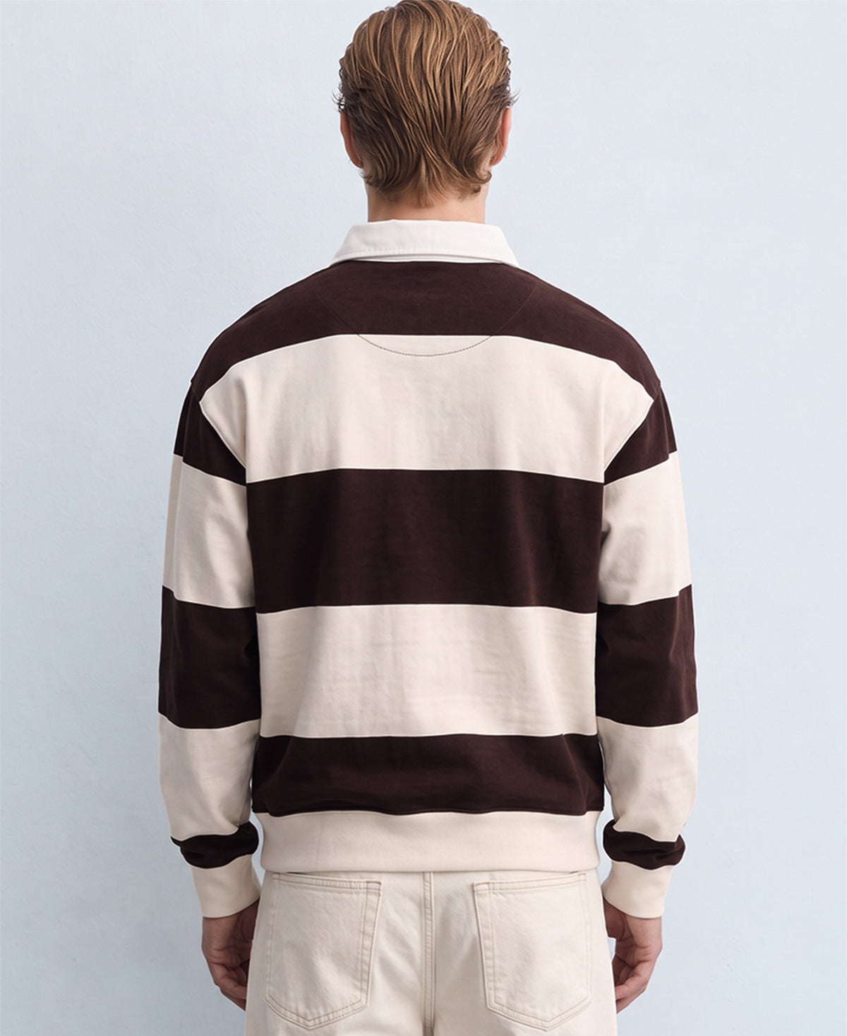 Coffee Striped T-Shirt