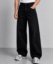 Black No Fade Extra Baggy Jeans