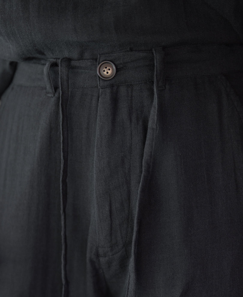 Black Lightweight Hooded Cord Set