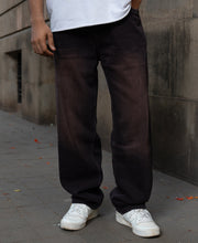 Coffee Brown Washed Jeans