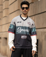 Grey Printed Jersey T-Shirt
