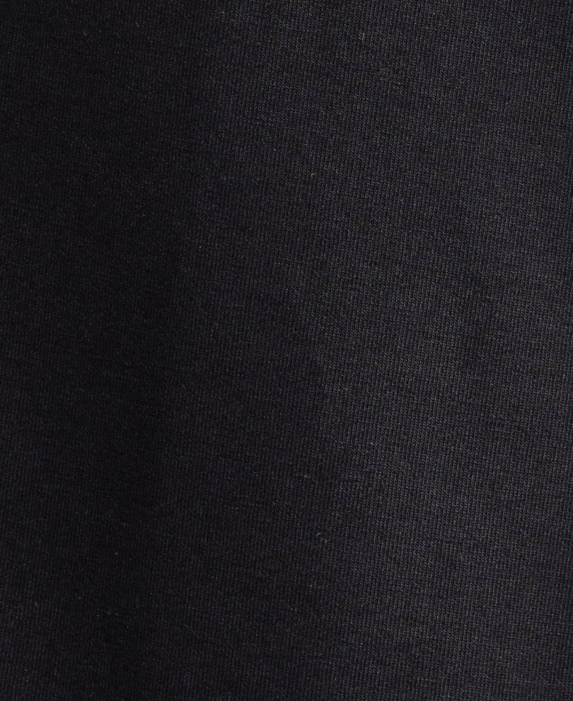 Black Embroidered Knit Shirt