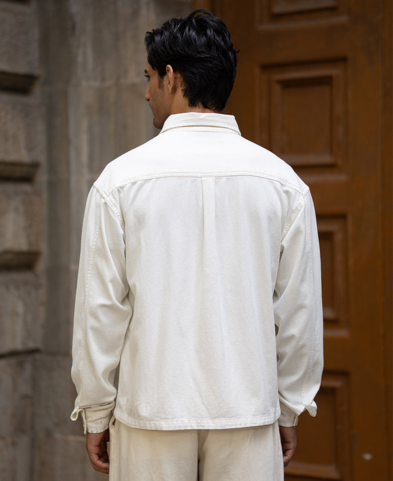 Off White Denim Shirt