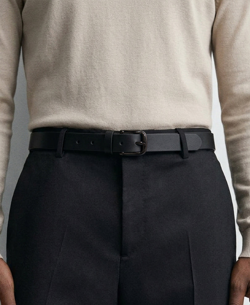 Black Dress Belt