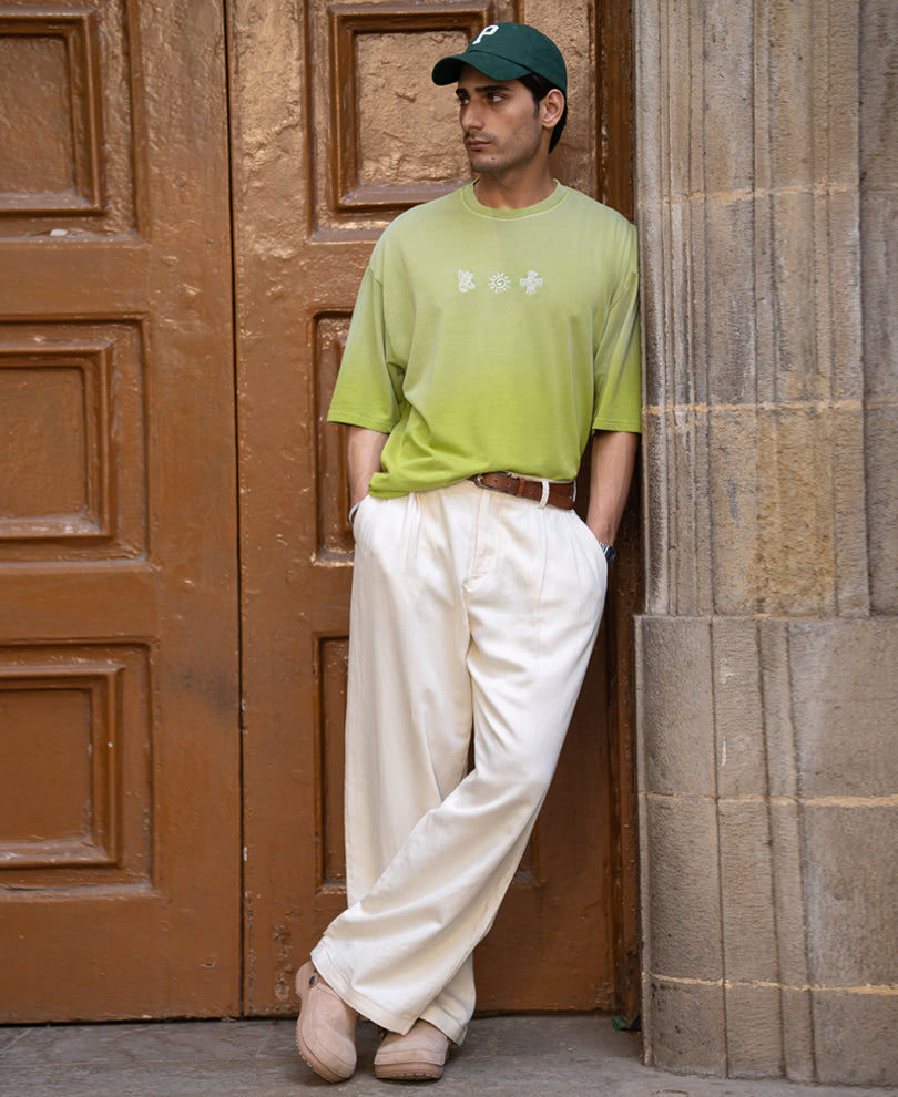 Lime Green Spray T-Shirt