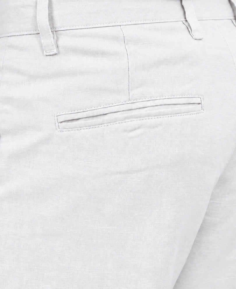 Off-White Cotton Blend Trousers