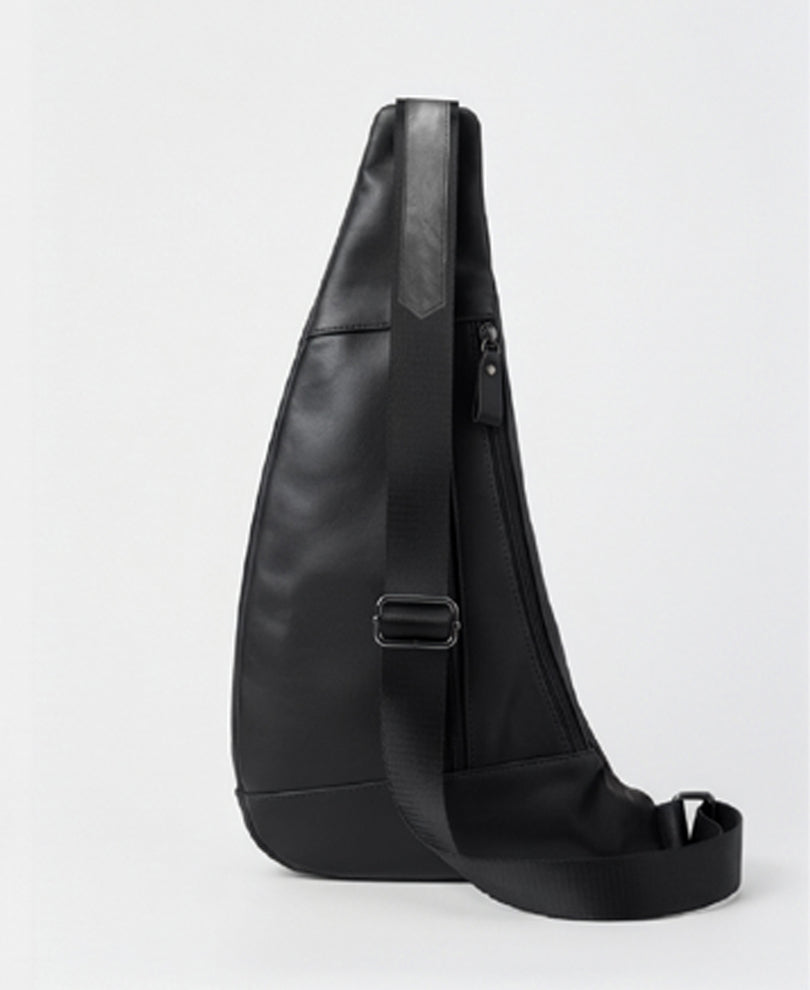 Brown Multipockets Leather Bag