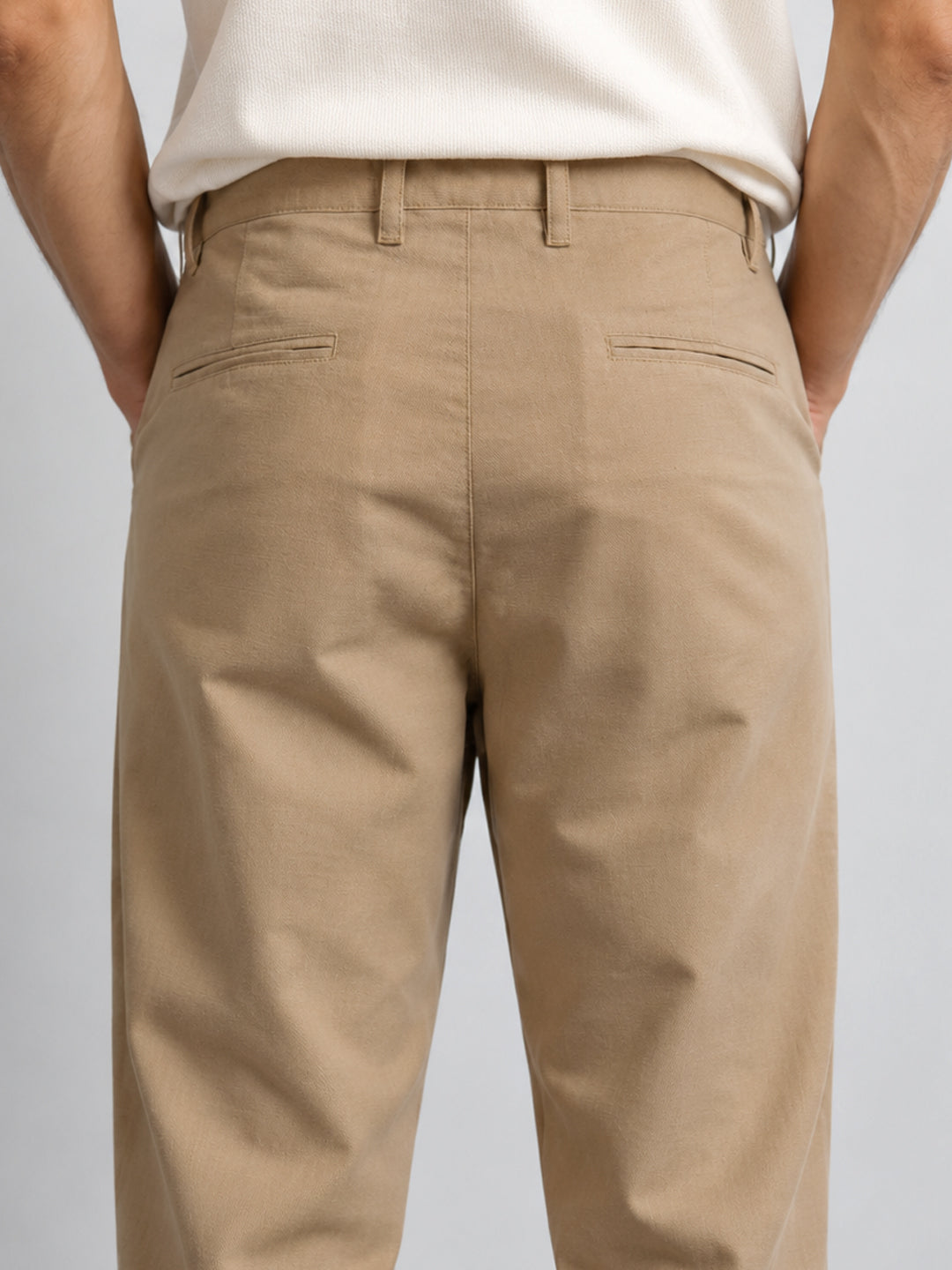 Beige Lightweight Trousers