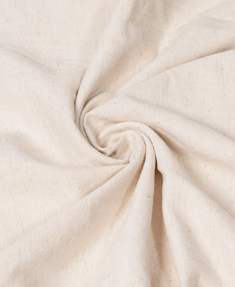 Natural Linen Blend Kurta Shirt