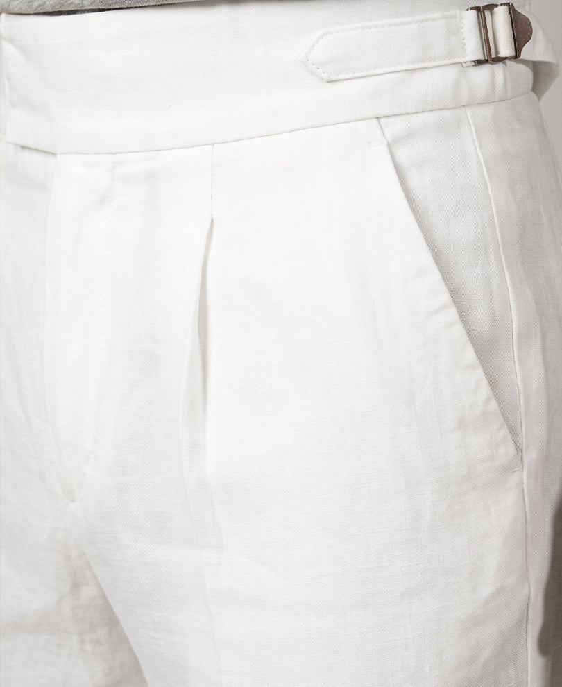 White Gurkha Trousers