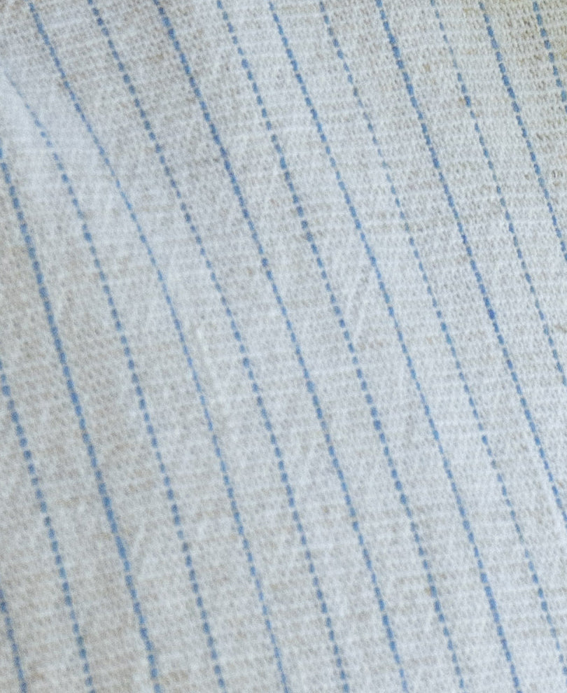 Linen Blend Stripe Overshirt