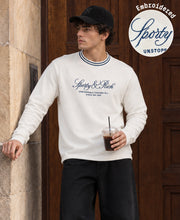 White Structured Embroidered T-Shirt
