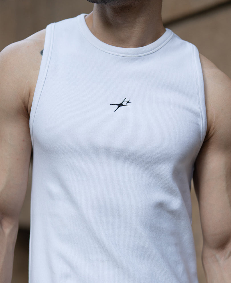 B&W Slim Fit Vest Pack Of Two 100% Cotton