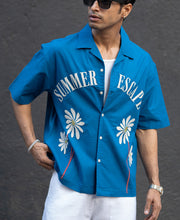Royal Embroidered Summer Shirt.