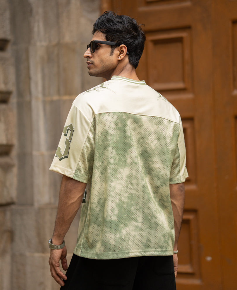 Sage Graphic Varsity T-Shirt