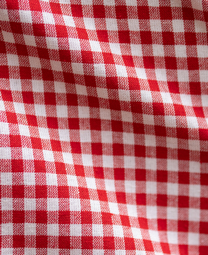 Printed Red Checks Shirt