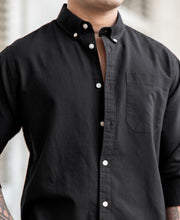 Black Oxford Shirt.