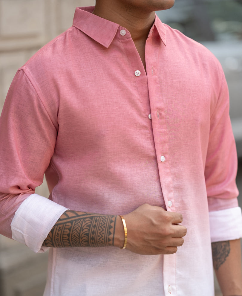 Coral Ombre Shirt.
