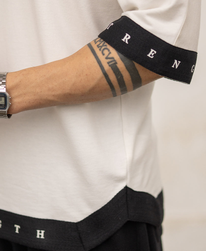Off White Printed T-Shirt