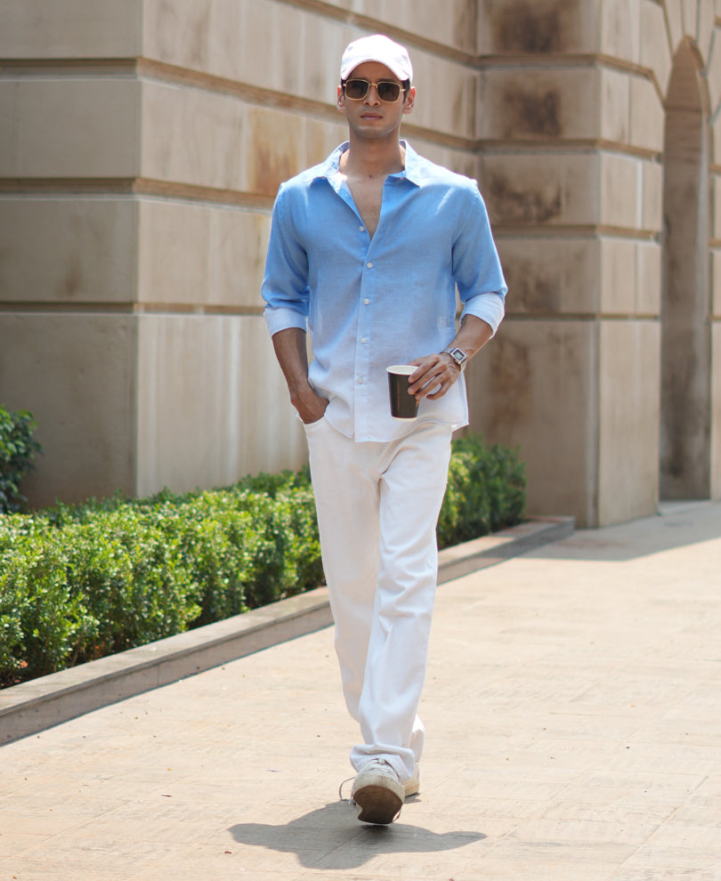Blue Ombre Shirt.