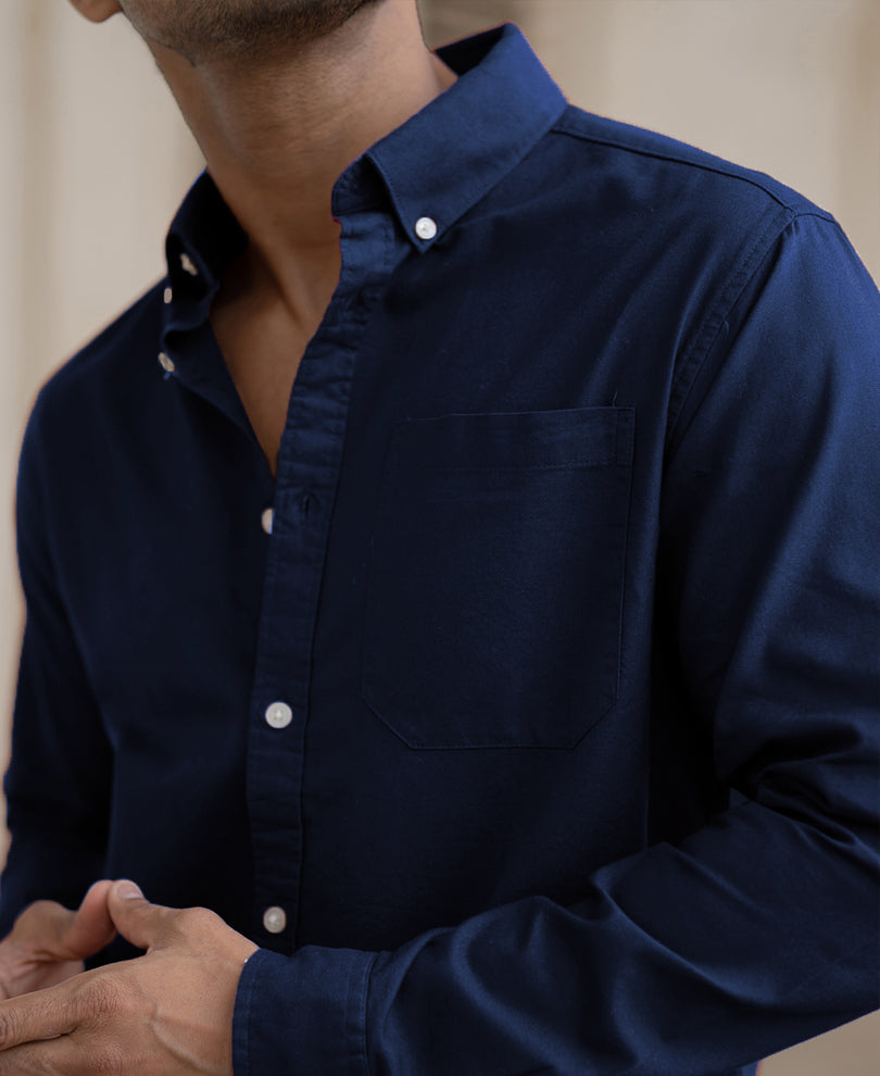 Ferozi Oxford Shirt.