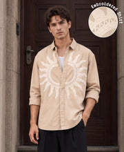 Beige Sunpatch Shirt 100% Cotton