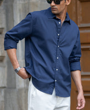 Blue Washed Shirt.