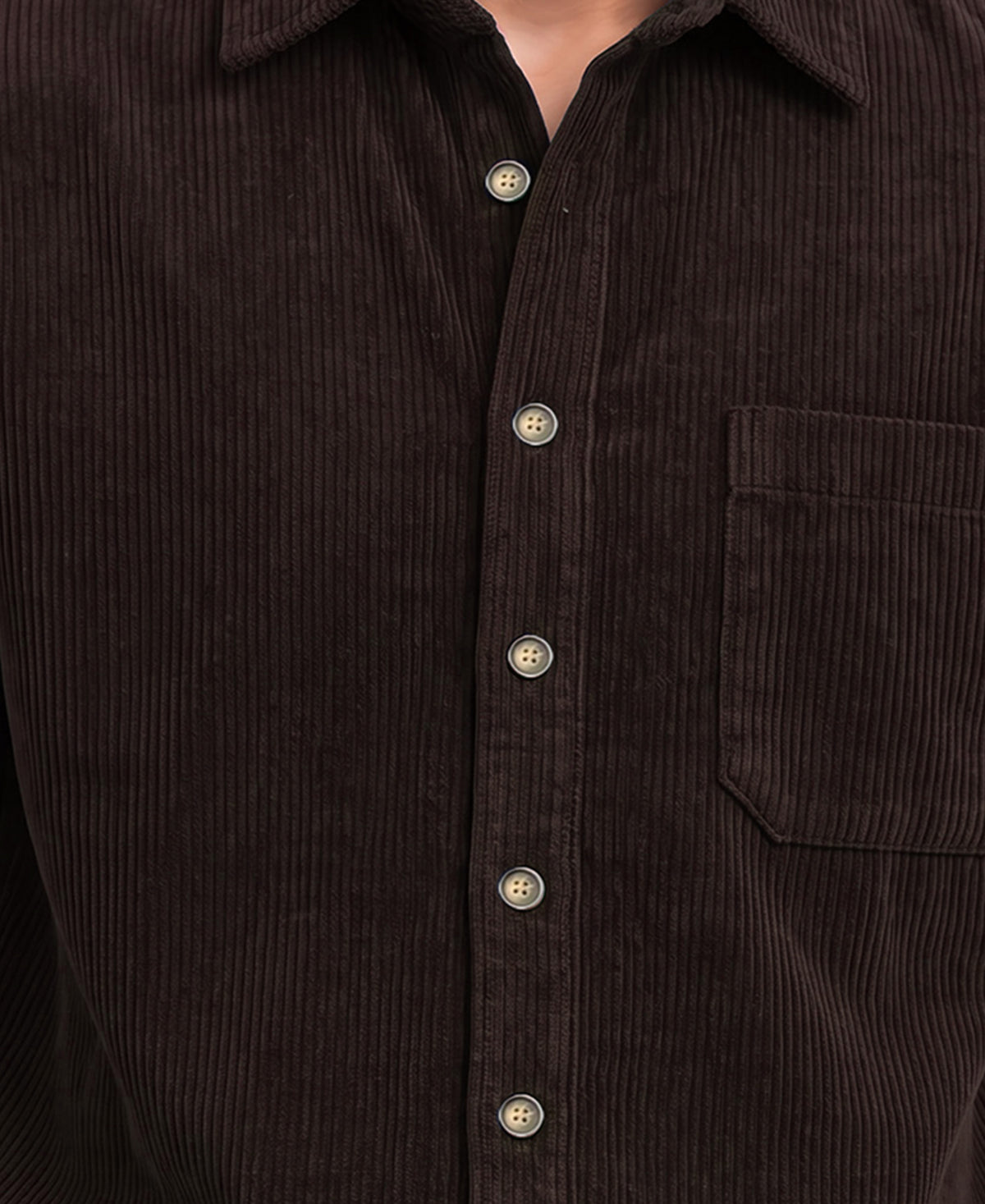 Brown Corduroy Cord Set