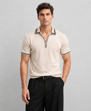 Off-White Structured Polo Knit T-Shirt