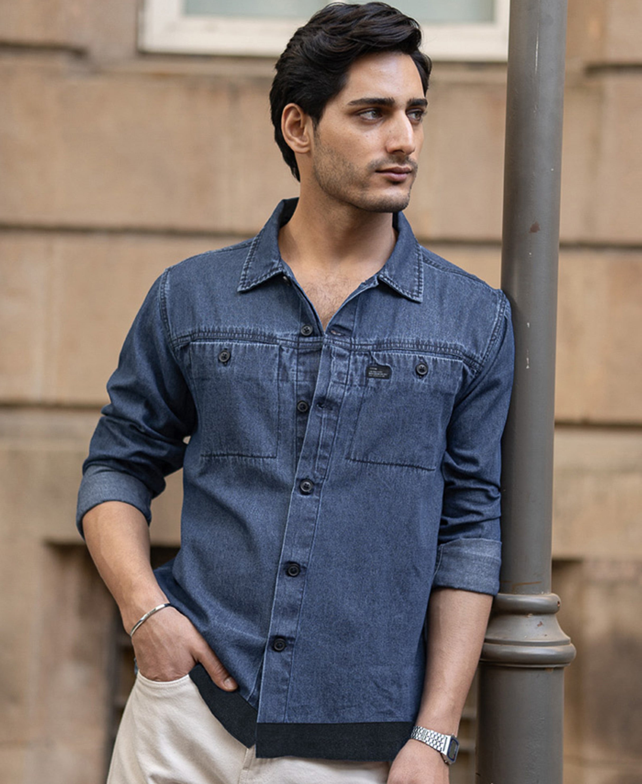 Regular Fit Full Sleeves Shirt