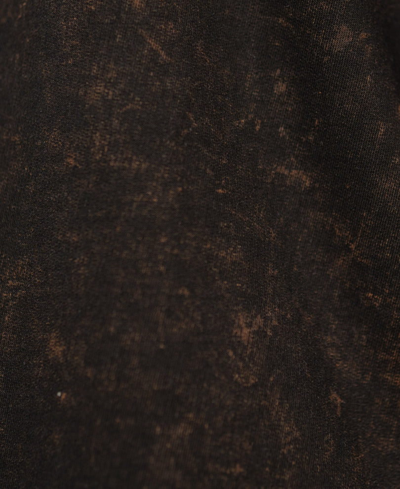 Black Washed Graphic T-Shirt 100% Cotton