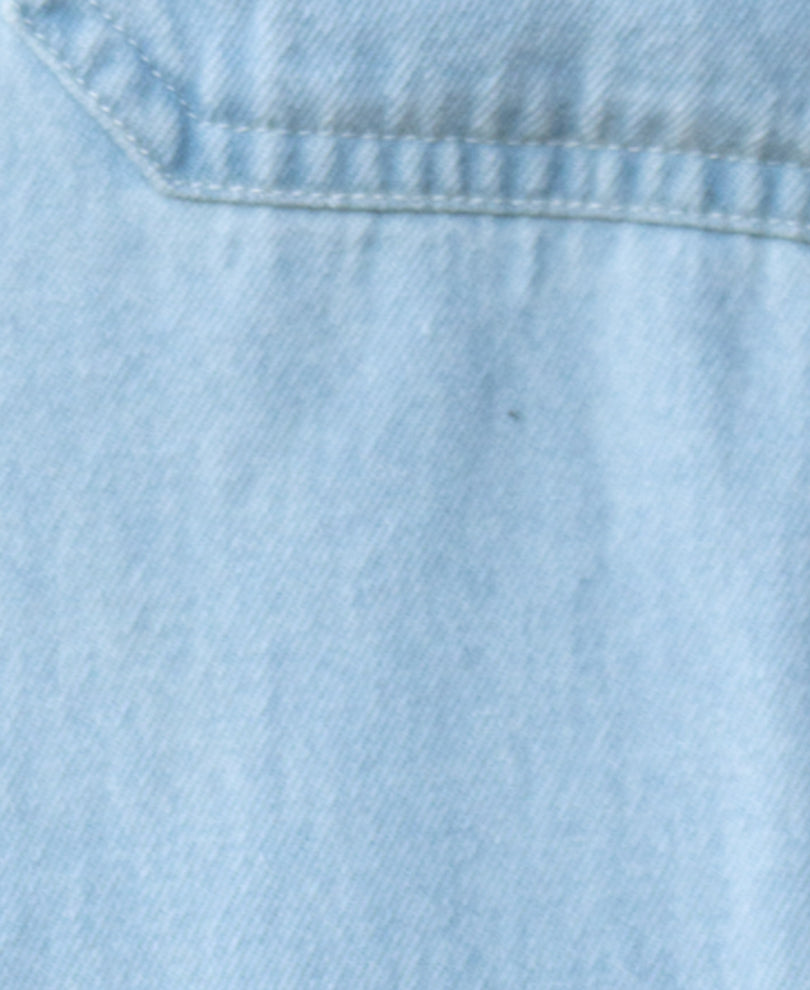 Light Blue Double Pocket Denim Shirt