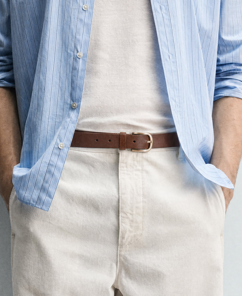 Burgundy Dress Belt