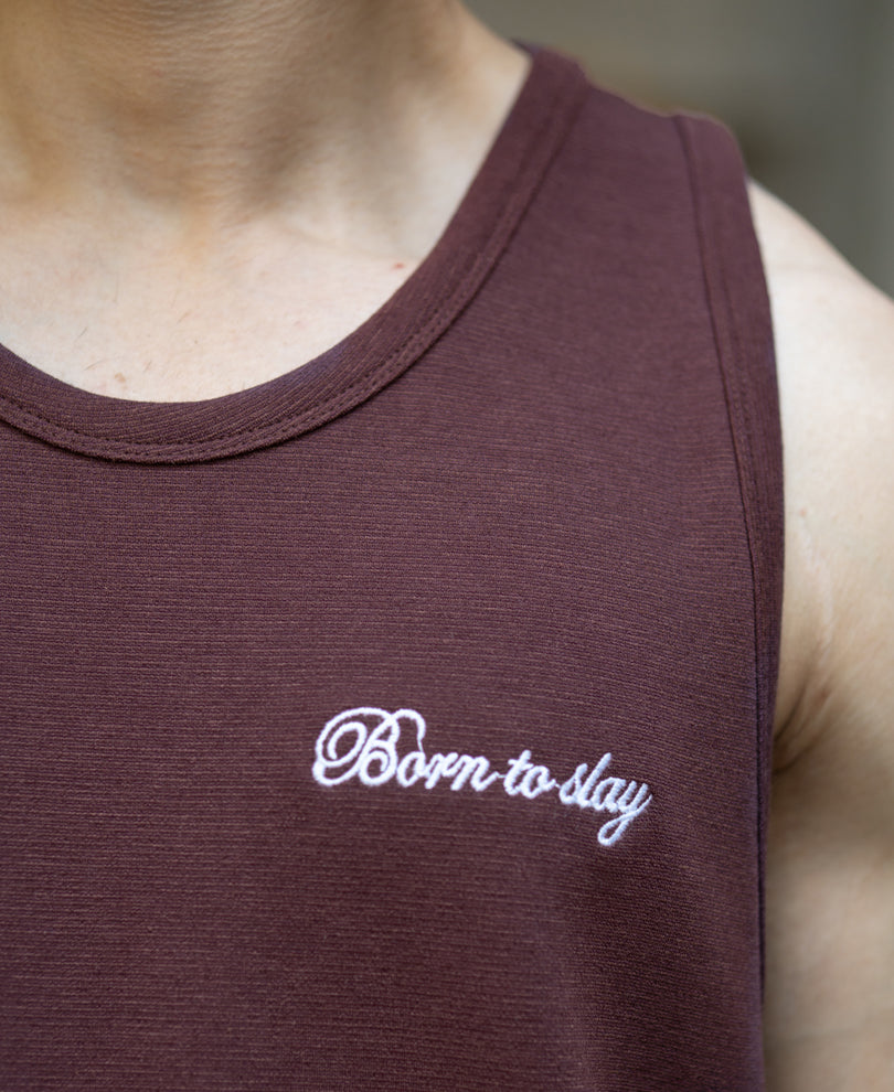 Brown & Off White Vest Combo (Pack Of 2) 100% Cotton