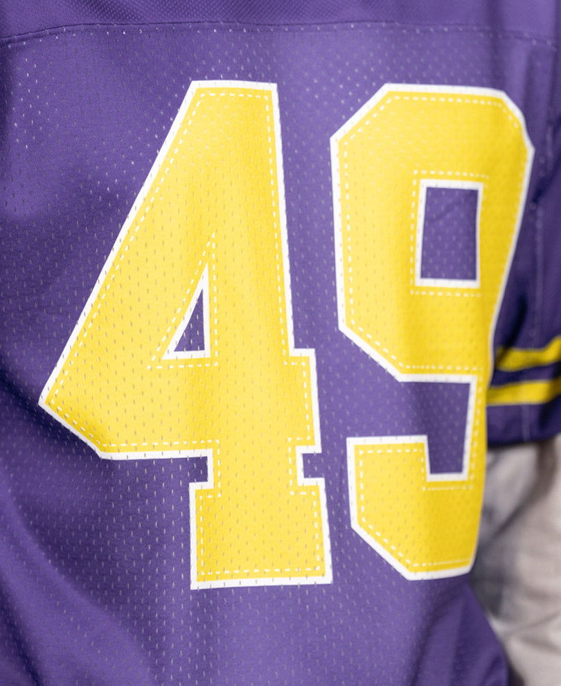 Purple Graphic Jersey T-Shirt