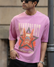 Light Pink Washed Graphic T-Shirt.