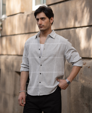 Grey Checks Shirt
