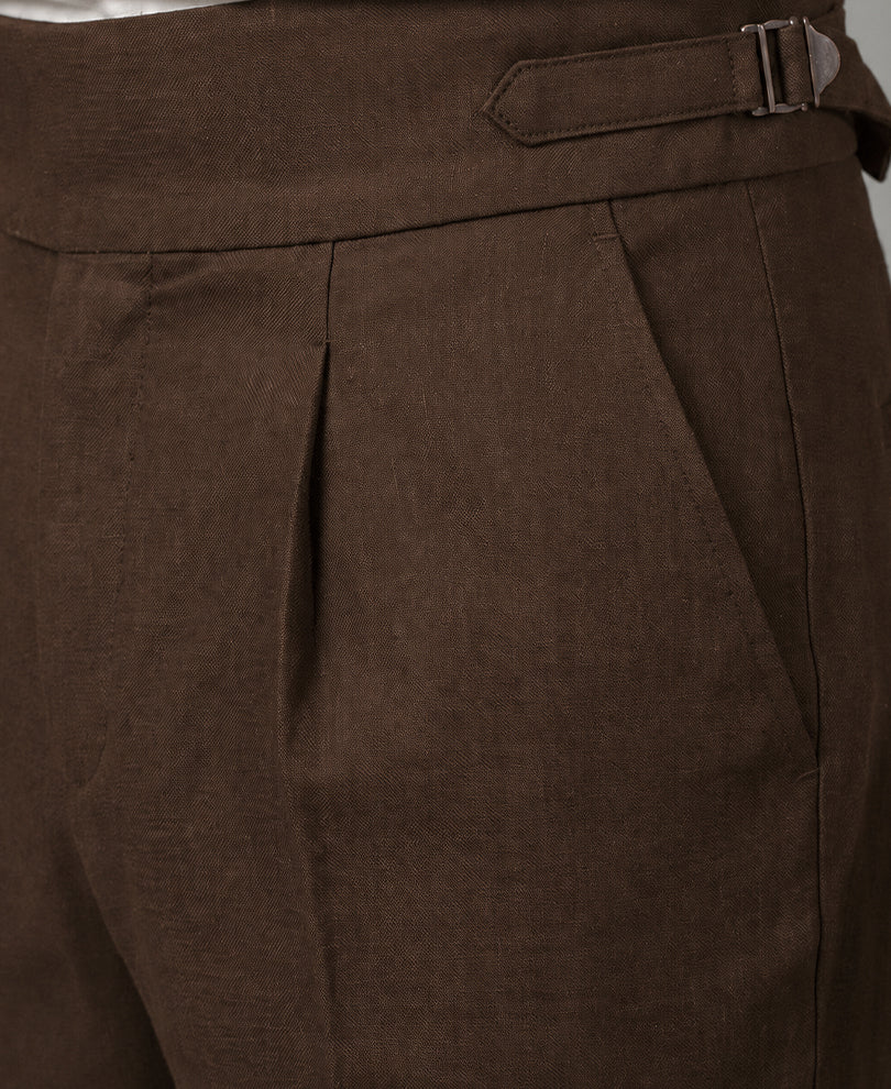 Brown Gurkha Trousers