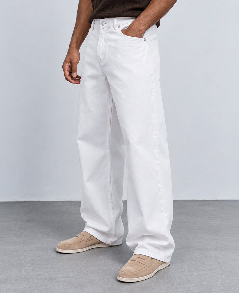 White Baggy Jeans