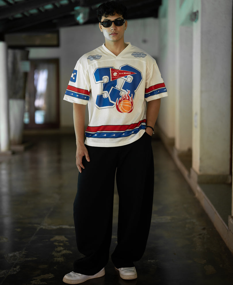 Cream Varsity T-Shirt
