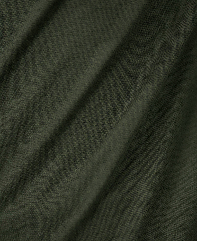 Olive Linen Blend Cord Set